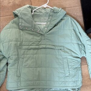 Love Tree Mint Green Puffer Jacket